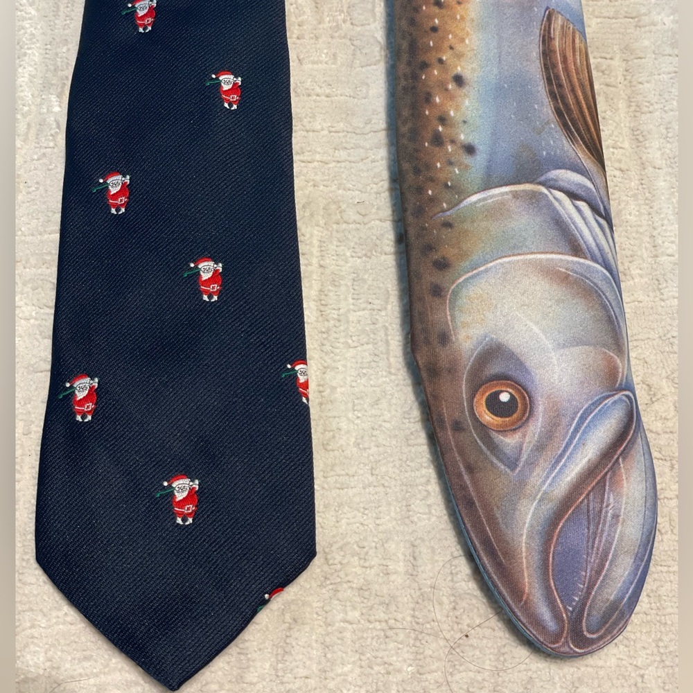 4 Men Tie - cool patterns, vintage - Picture 6 of 10